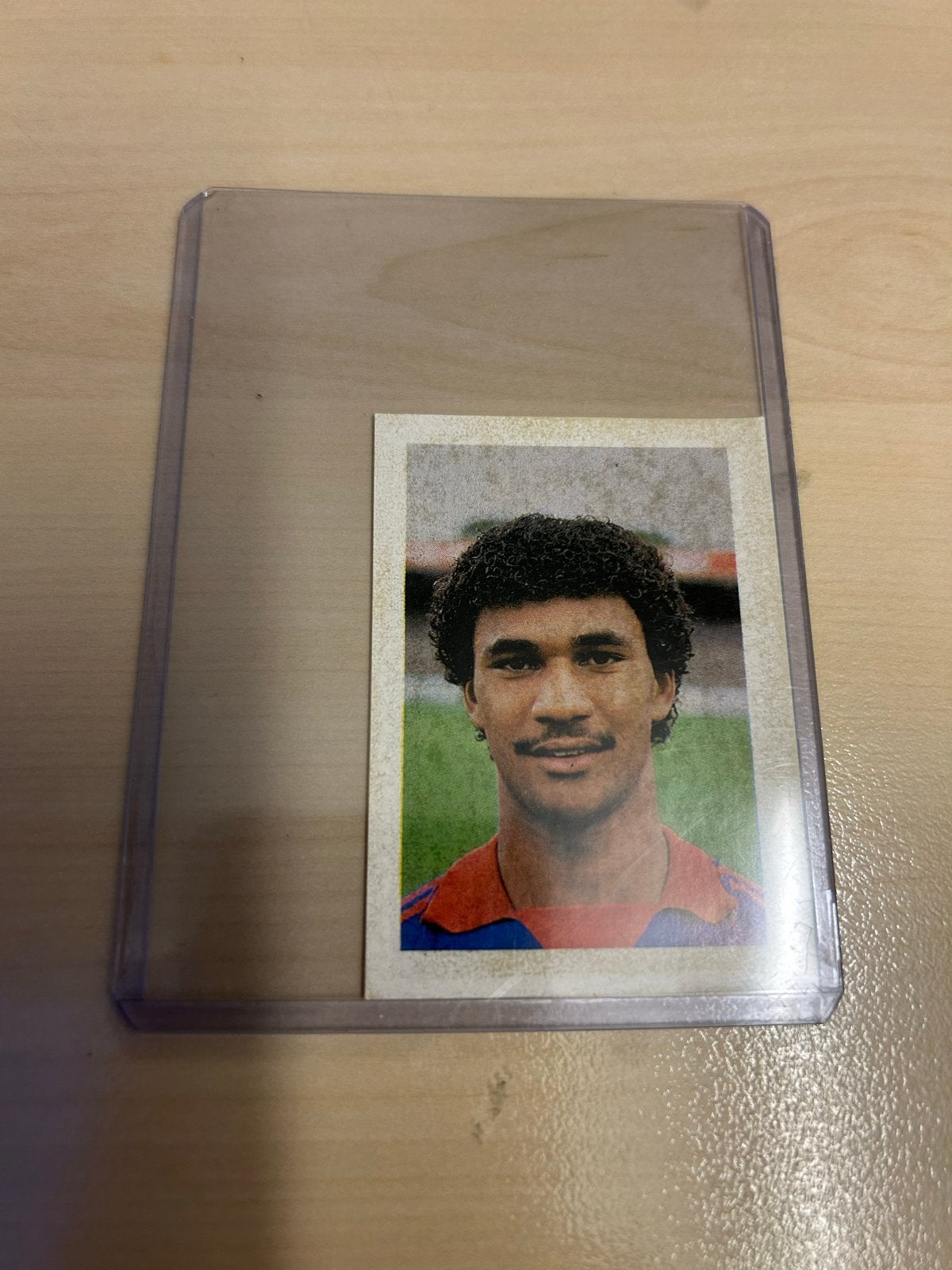 1981/82 Vanderhout Ruud Gullit Recup, Ophalen of Verzenden, Gebruikt, Overige binnenlandse clubs, Poster, Plaatje of Sticker