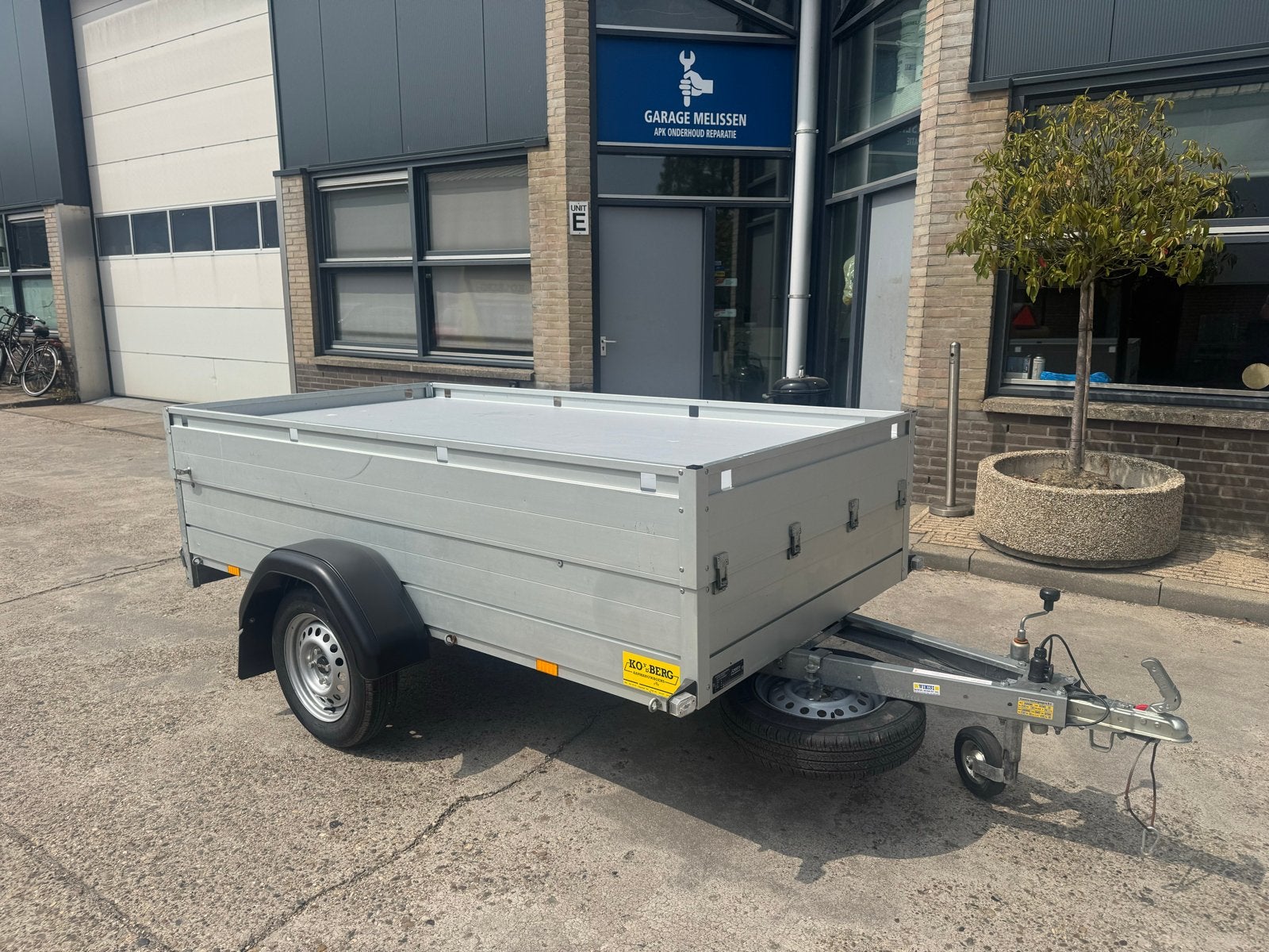 Anssems Bagagewagen 250x126cm 750kg Ongeremd, Ophalen of Verzenden, Gebruikt