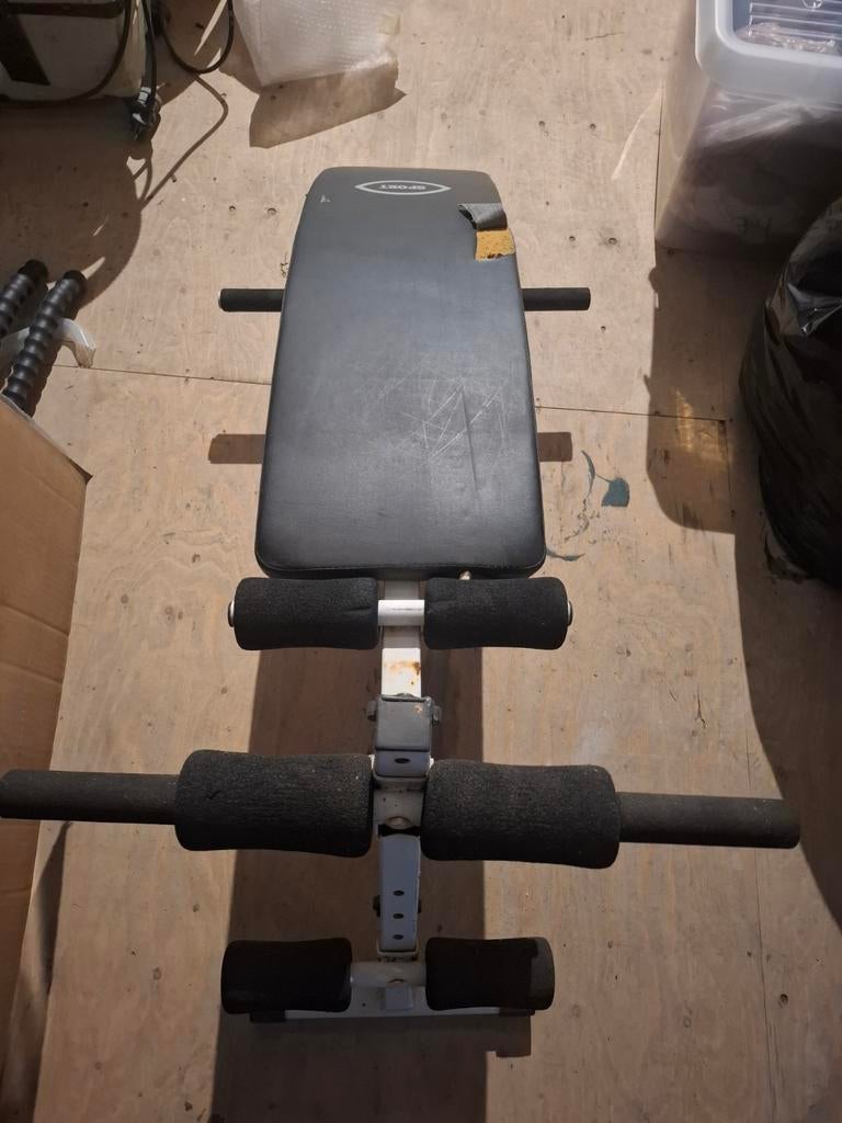 Fitness bankje, buikspierbankje, bench bankje, Ophalen of Verzenden, Gebruikt, Fitnessbank