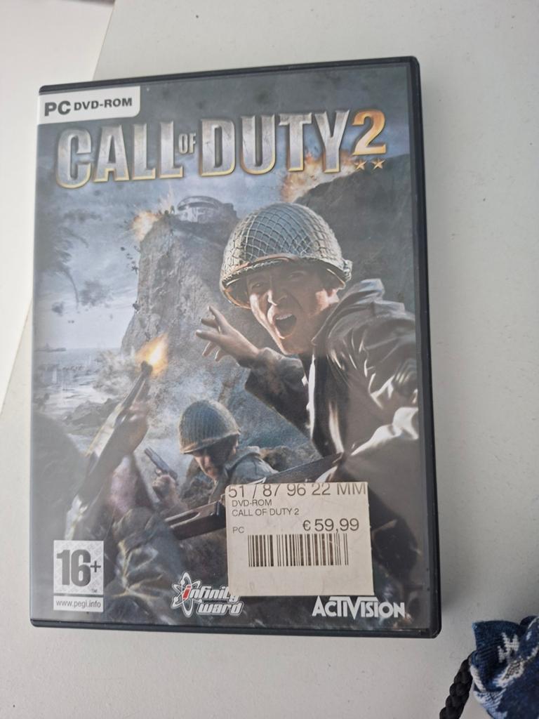 Call of duty 2, Spelcomputers en Games, Games | Pc, Vanaf 18 jaar, Shooter, 1 speler, Ophalen of Verzenden