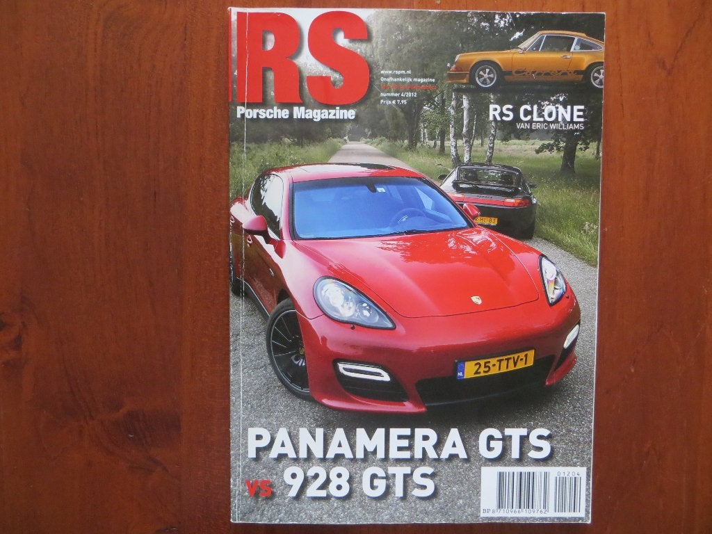 RS Porsche Magazine 4 2012 Panamera GTS vs 928 GTS, Het Loo, Ophalen of Verzenden, Zo goed als nieuw, Porsche