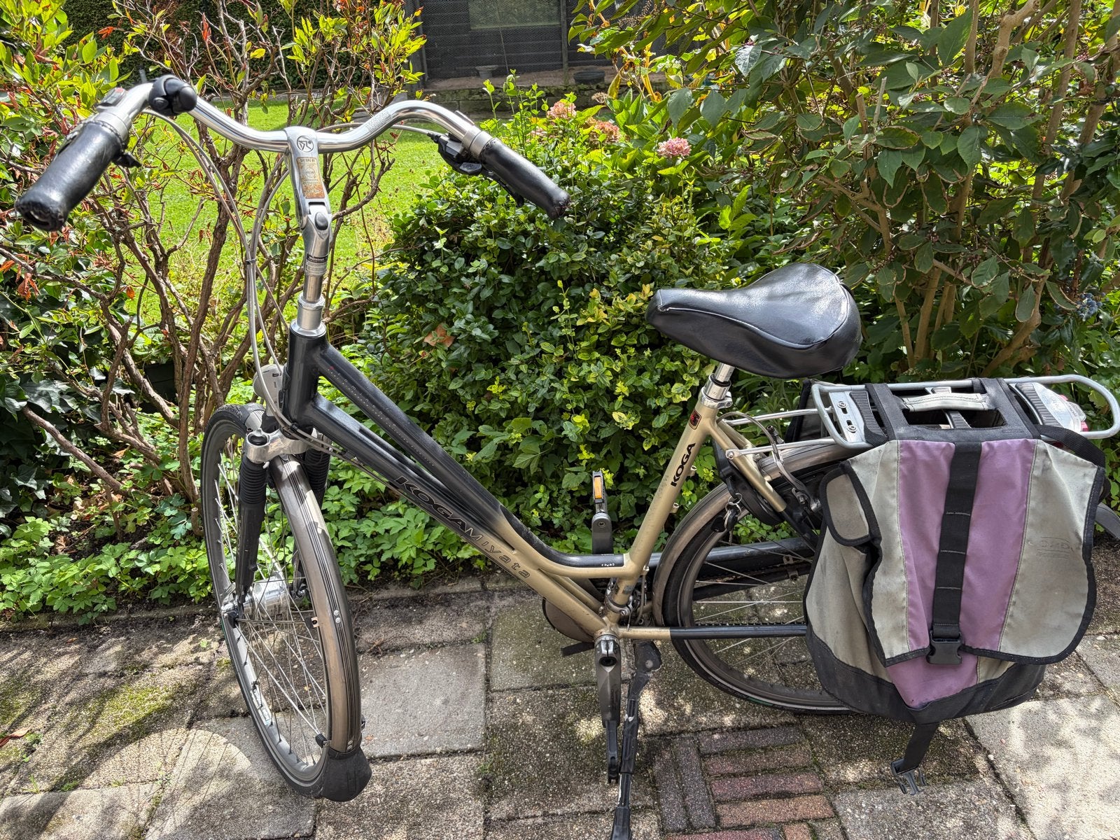 Koga gebruikte fiets - Comfortabel en betrouwbaar, Fietsen en Brommers, Fietsen | Dames | Damesfietsen, Velgrem, Versnellingen