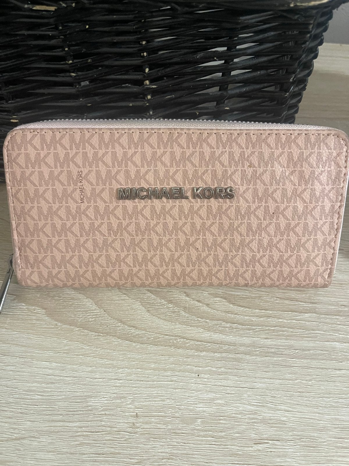 Michael Kors Dames Portemonnee - Poederroze, Ophalen of Verzenden, Zo goed als nieuw, Roze, Overige merken