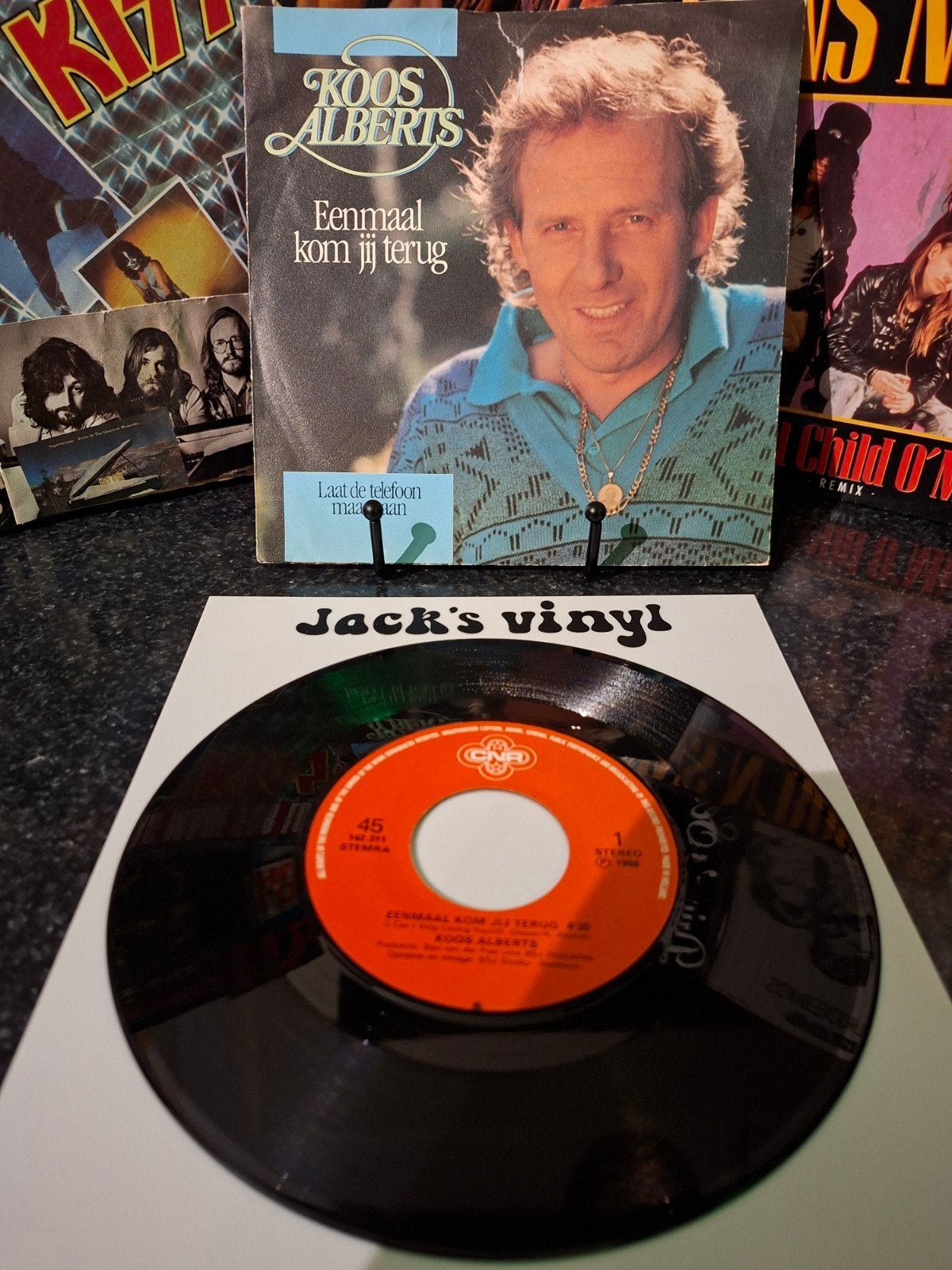 Koos Alberts - Eenmaal kom jij terug (Vinyl Single), Ophalen of Verzenden, Zo goed als nieuw, 7 inch, Overige typen