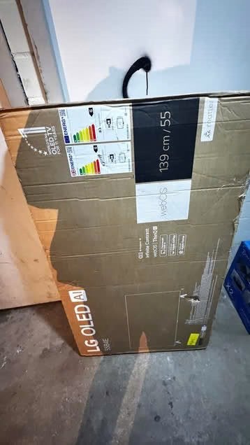 LG OLED55B4E 55” 4K OLED TV - voor reparatie / onderdelen, Ophalen, 4k (UHD), OLED, 120 Hz