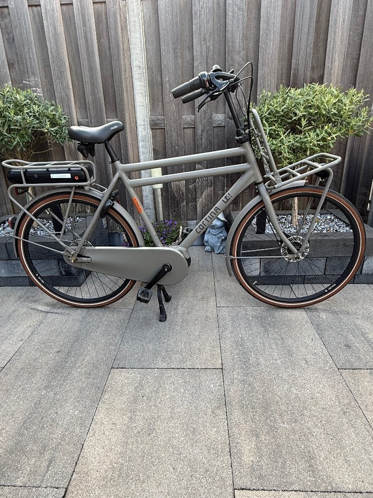 Cortina U4 Transport Elektrische Herenfiets, Fietsen en Brommers, Fietsen | Heren | Herenfietsen, 57 tot 61 cm, Ophalen, Zo goed als nieuw