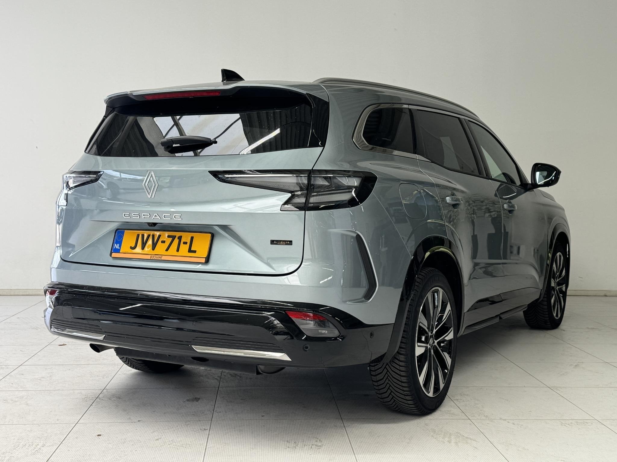 Renault Espace E-Tech full hybrid 200 Techno 7p. | Stoelverw, Auto's, Stof, Gebruikt, 1199 cc, Automatische klimaatregeling