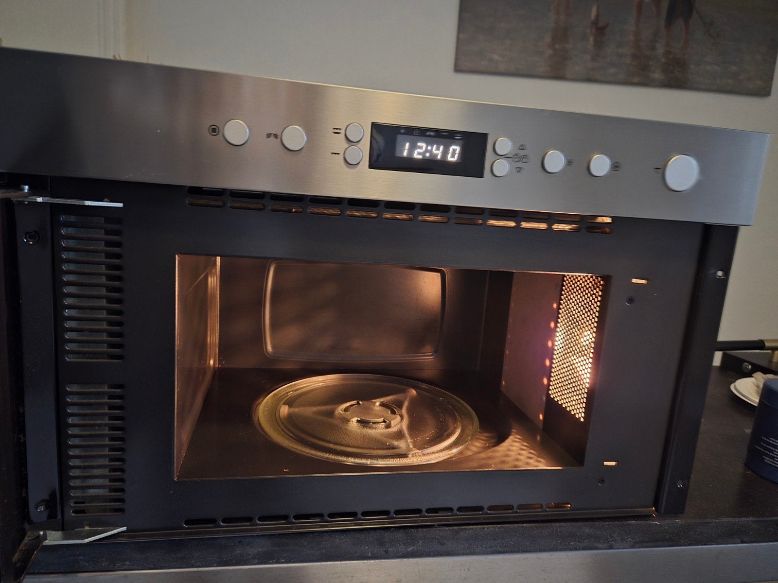 Whirlpool Combimagnetron - Inbouw - RVS, Ophalen