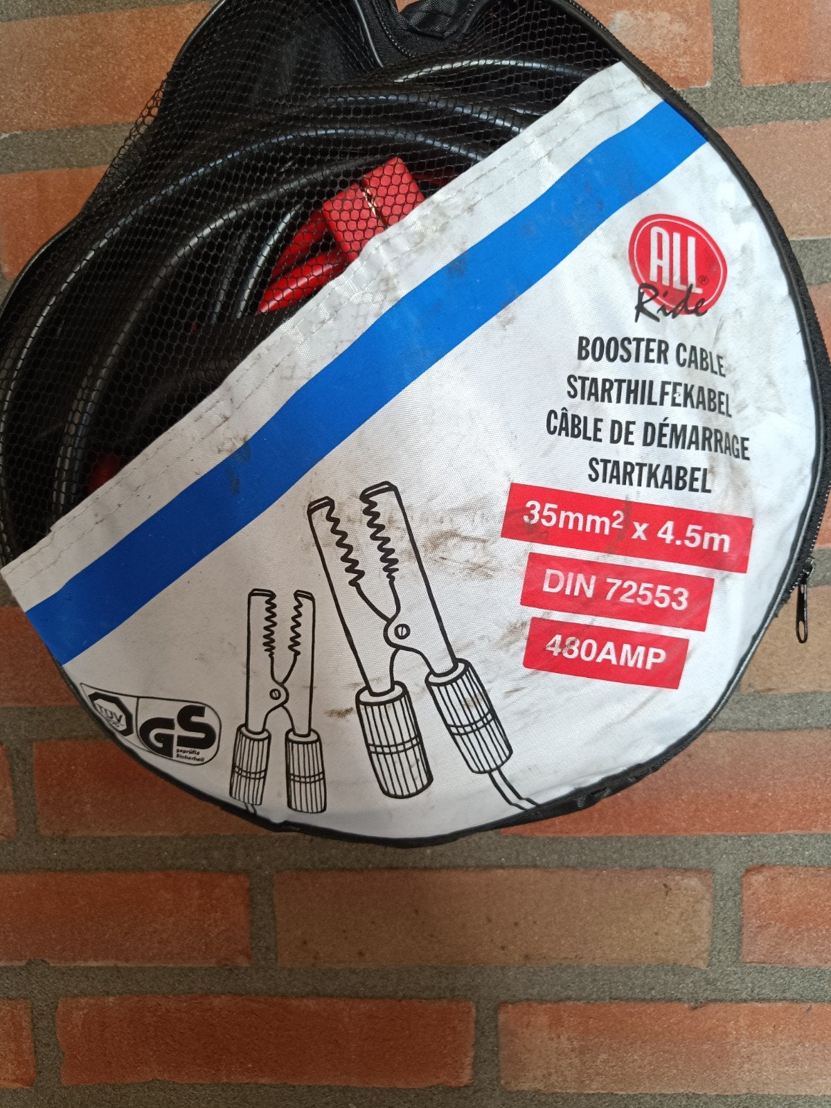 Nieuwe All Ride Startkabels - 35mm² x 4.5m - 430 AMP (Helema, Ophalen, Nieuw