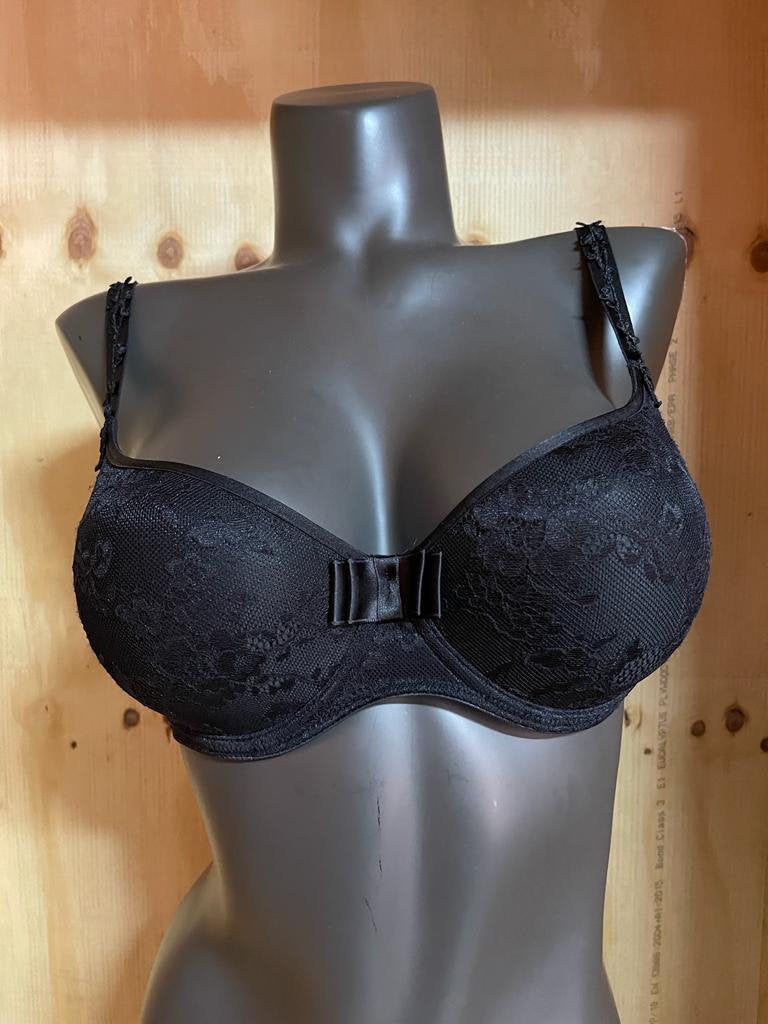 Dacapo bh Voorgevormde cup Maat 70e  Model passione, Verzenden, Zwart, BH