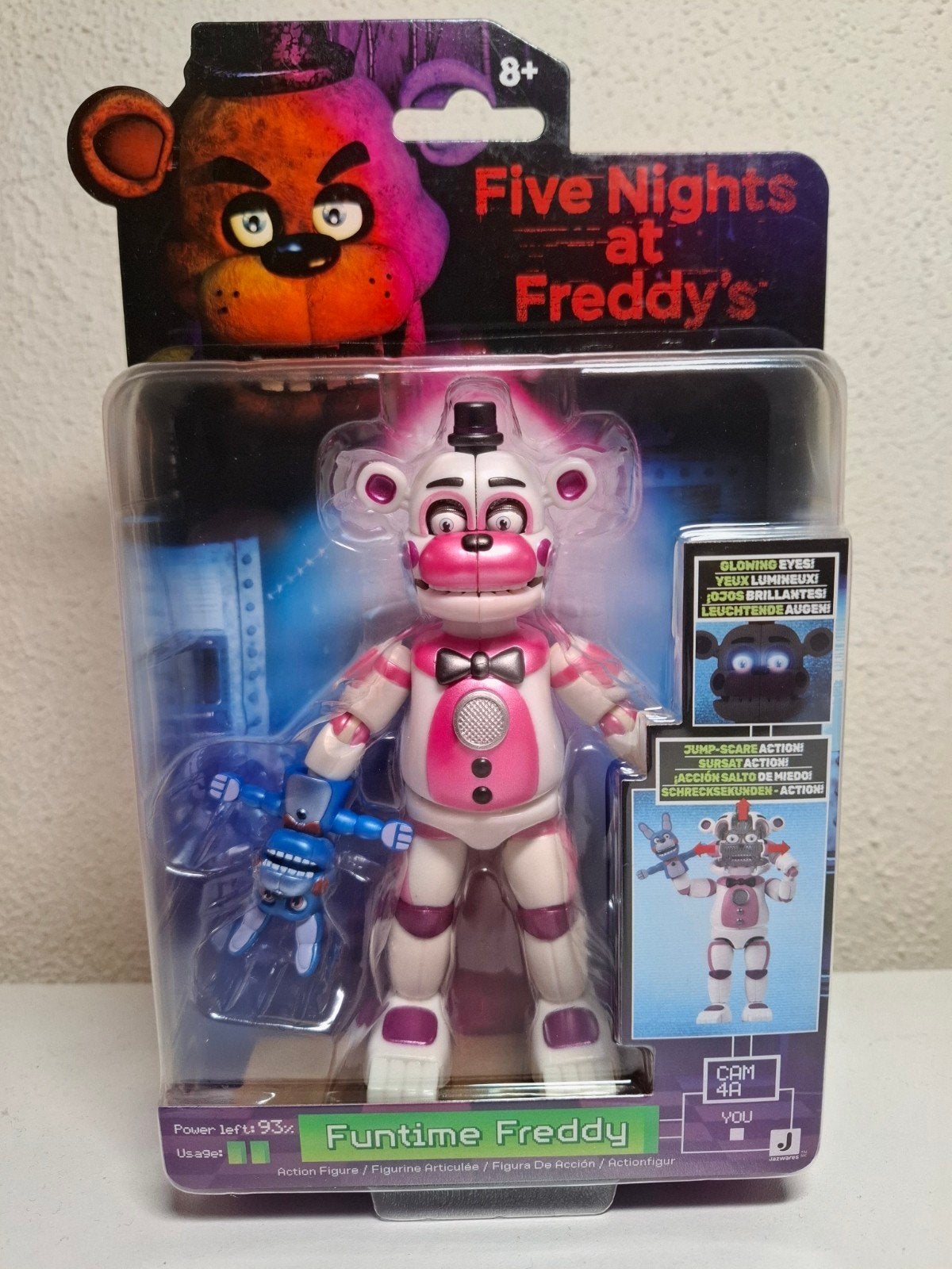Jazwares 2026 | FNAF: Sister Location Funtime Freddy Figure, Ophalen of Verzenden, Nieuw