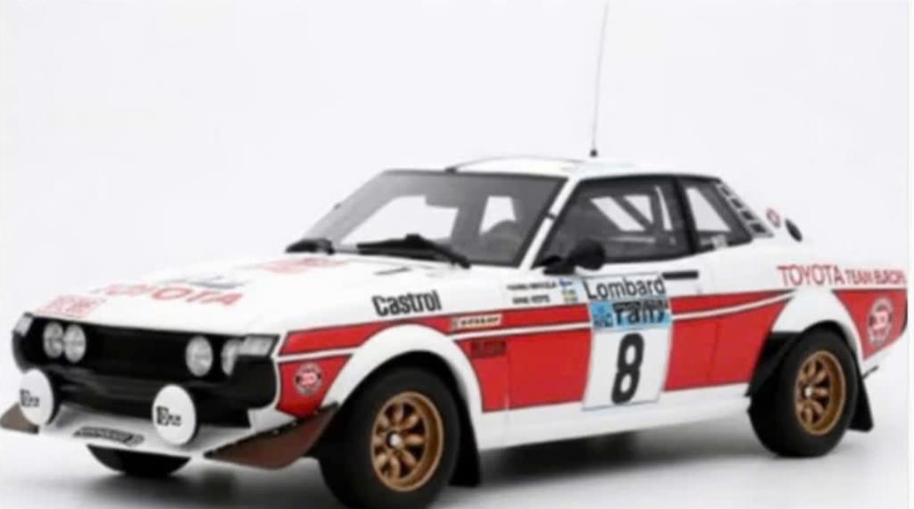 Toyota Celica RA21 1977 RAC Rally 1/18 OTTO MOBILE OT1044, Verzenden, Nieuw, Auto, OttOMobile