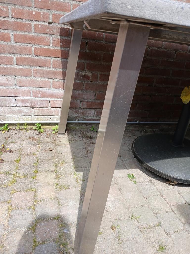 Tuintafel, Ophalen of Verzenden, Gebruikt, Kunststof, Containerberging