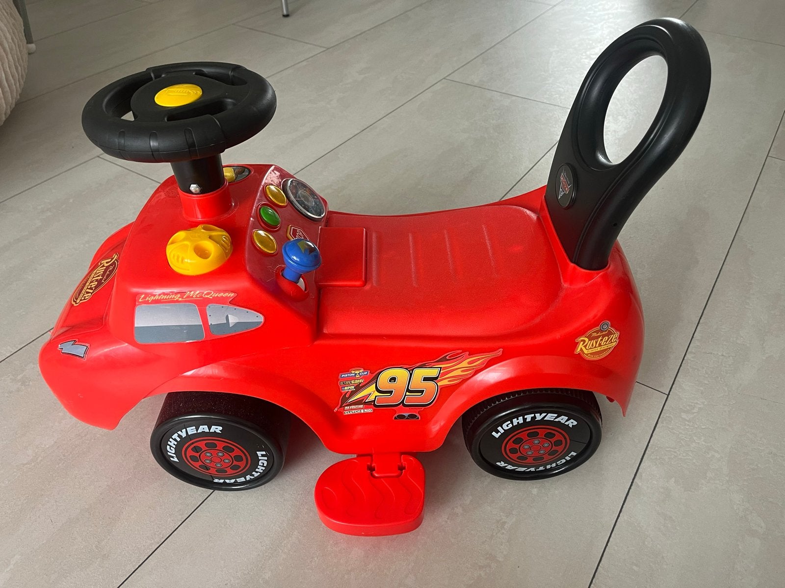 Cars Loopauto Lightning McQueen, Ophalen, Zo goed als nieuw