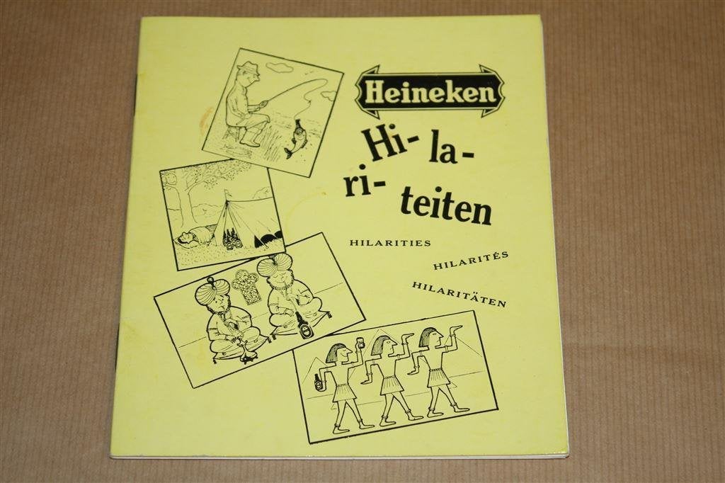 Heineken Hilariteiten. Reclameboekje Heineken., Ophalen of Verzenden, Gebruikt, Overige typen, Heineken