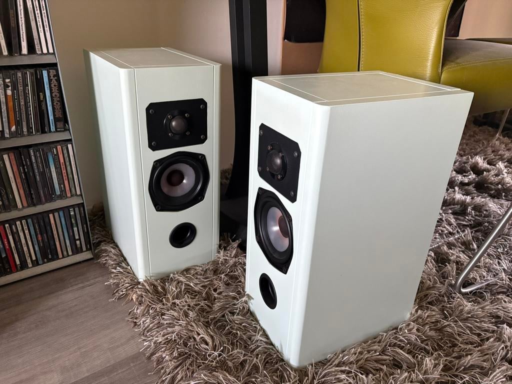 Elektuur zelfbouwluidspreker (Harbeth woofers), Audio, Tv en Foto, Ophalen of Verzenden, 120 watt of meer, Front, Rear of Stereo speakers