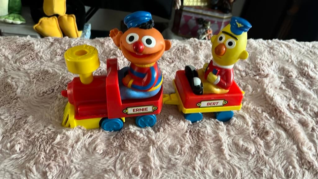 Bert en Ernie vintage, Ophalen of Verzenden, Zo goed als nieuw
