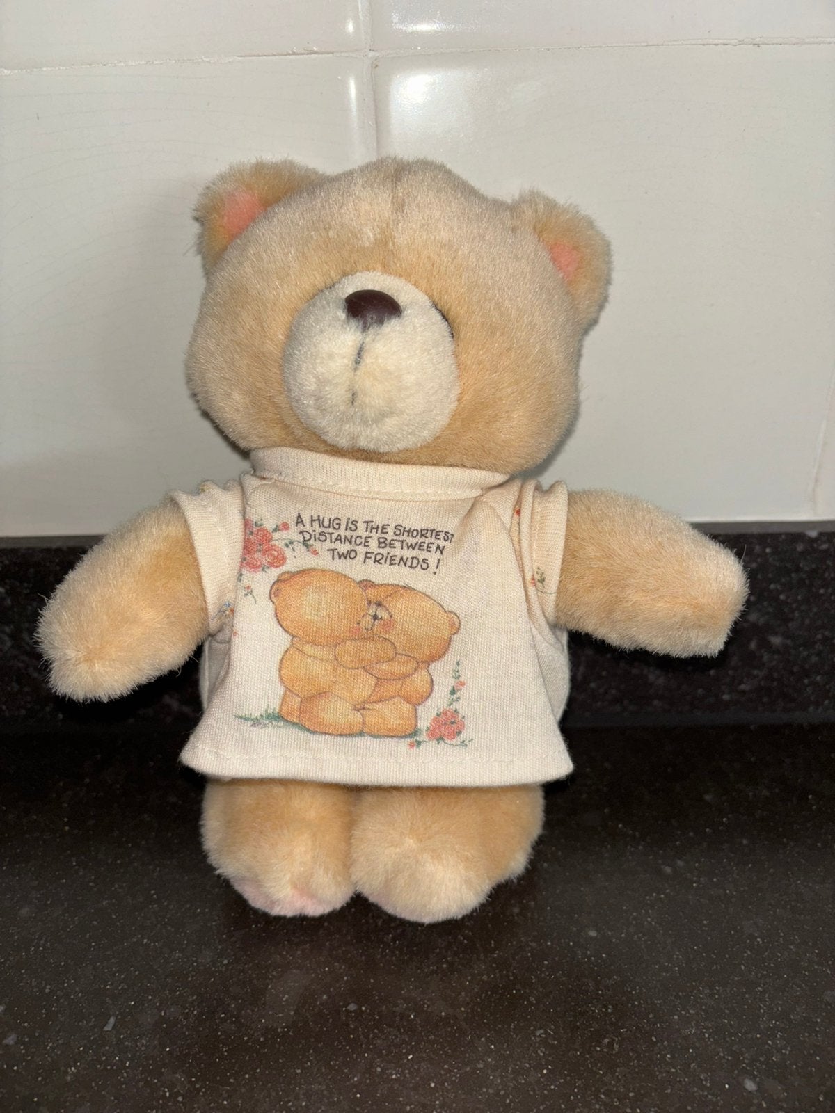 Forever Friends Beertje Knuffel 17 cm, Ophalen of Verzenden, Zo goed als nieuw, Stoffen beer, Forever Friends