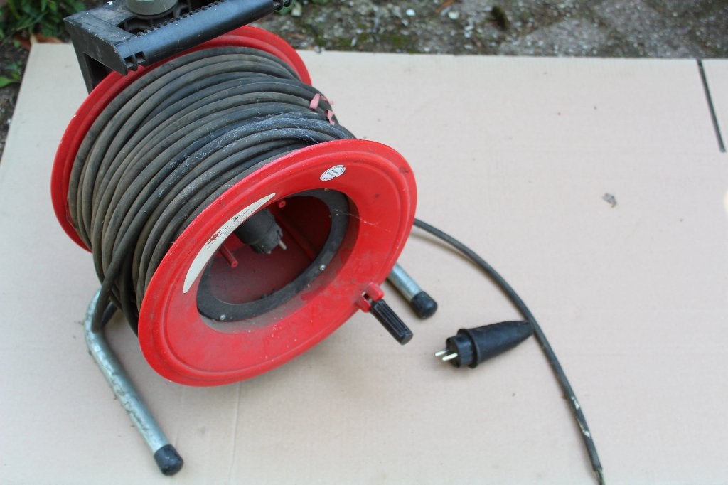 50m Kabelhaspel H07RN-F3G1,5 Neopreen Kabel - Wurth, Ophalen, Gebruikt, Overige merken, Kabelhaspel