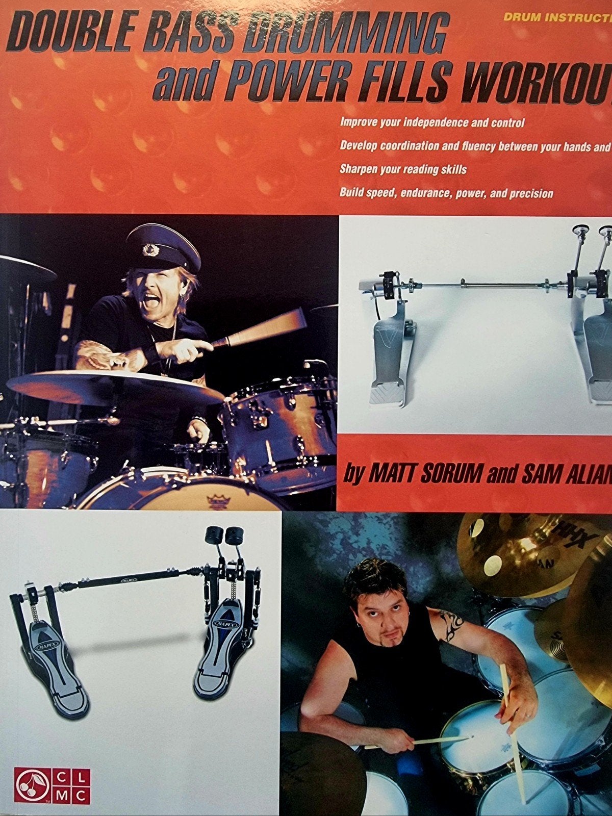 Double Bass Drumming & Power Fills Workout Lesboek Div31, Drums of Percussie, Les of Cursus, Ophalen of Verzenden, Zo goed als nieuw