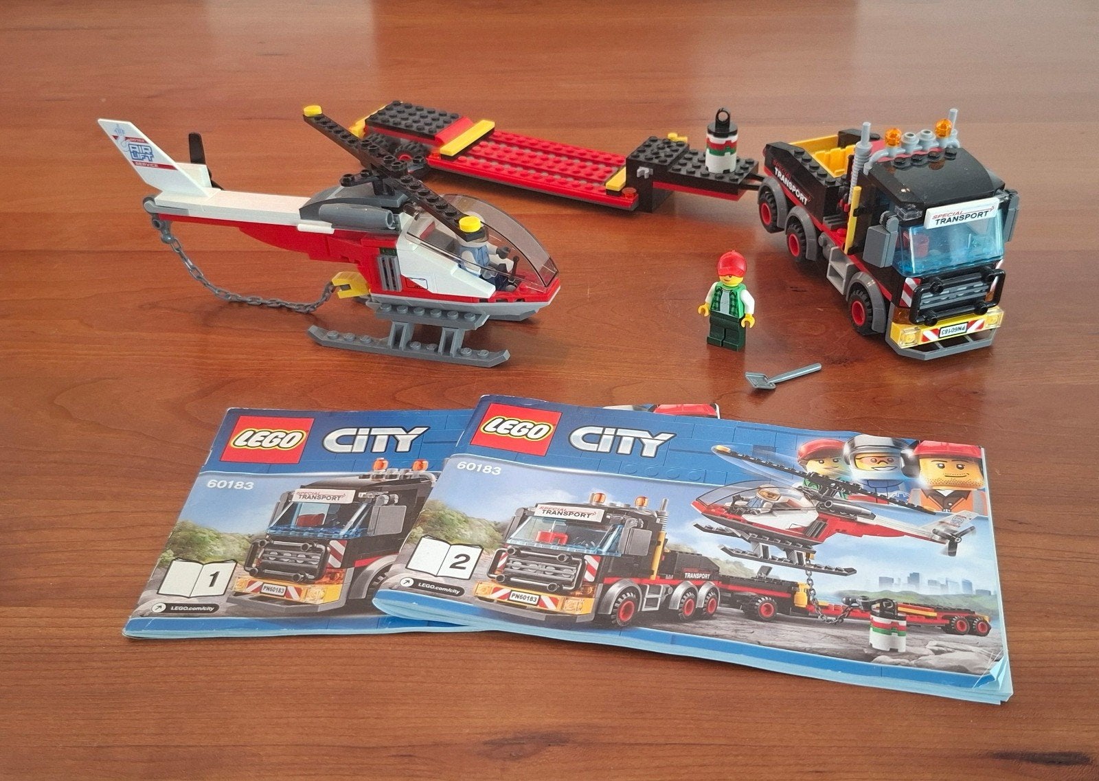 LEGO City 60183 Zwaar Transport met Helikopter, Kinderen en Baby's, Speelgoed | Duplo en Lego, City, Lego, Ophalen of Verzenden