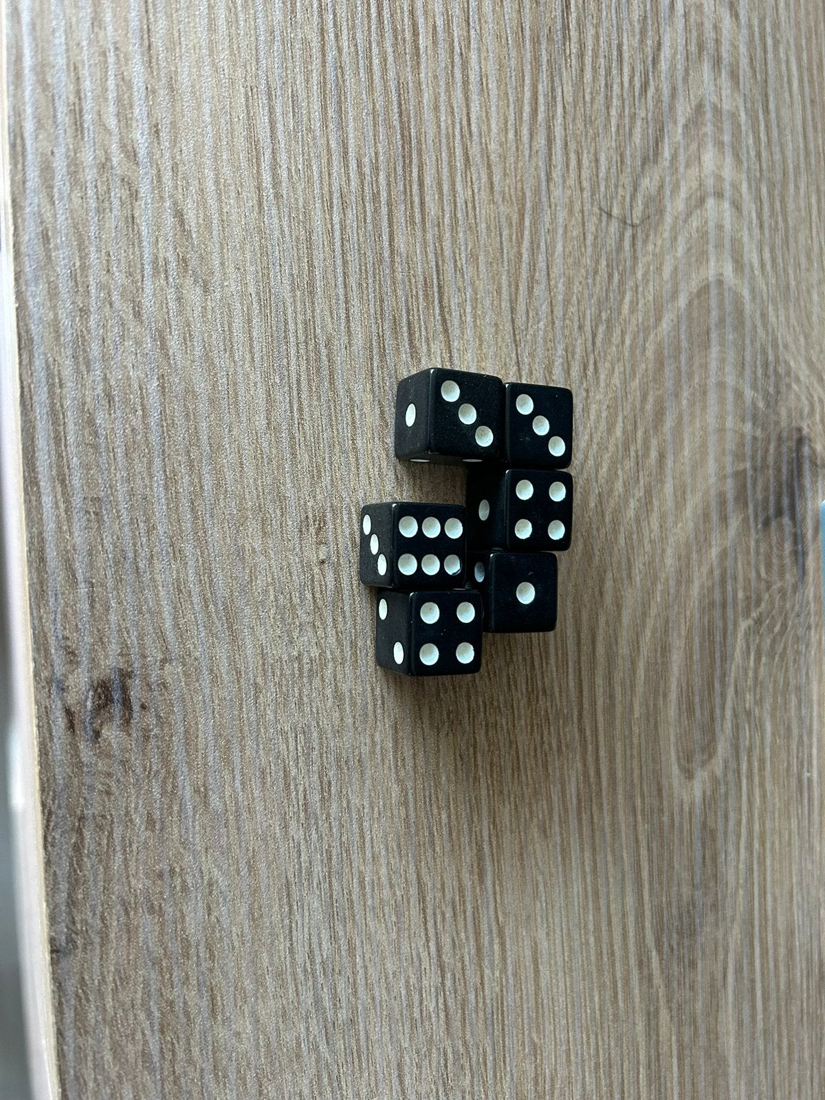 Setje zwarte dobbelstenen, Ophalen of Verzenden, Nieuw