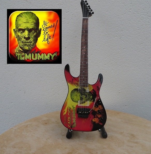 Gitaar ESP -MUMMY- KIRK HAMMETT - Metallica -, Ophalen of Verzenden, Nieuw, Instrument of Toebehoren