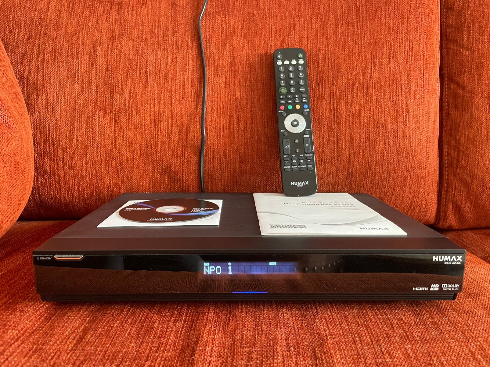 Humax 5200C Harddisk TV/videorecorder, Ophalen, Gebruikt, Harddiskrecorder