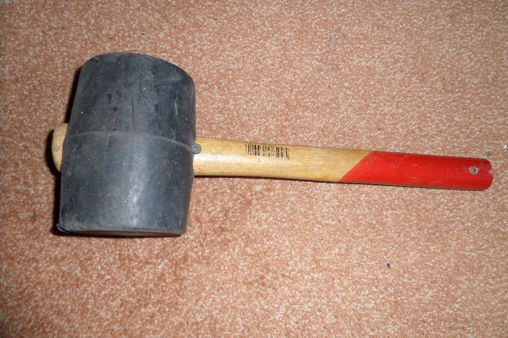 Tegelhamer straattegels - 37cm lengte - 1500 gram, Ophalen, Nieuw, Overige soorten