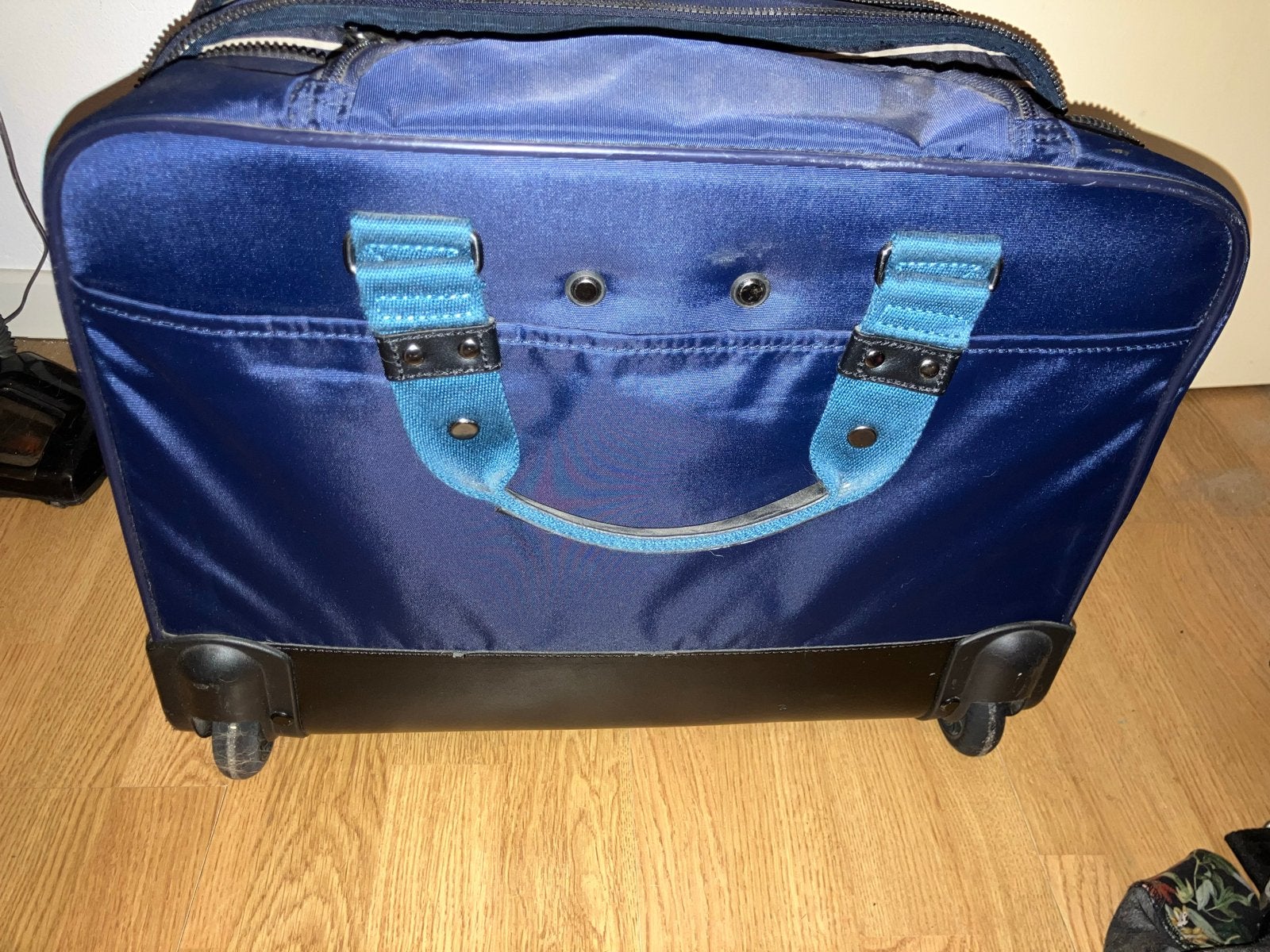 Kipling reistas/laptoptas met wieltjes en uitschuifbaar hand, Ophalen, Zo goed als nieuw, Overige materialen, Uitschuifbare handgreep