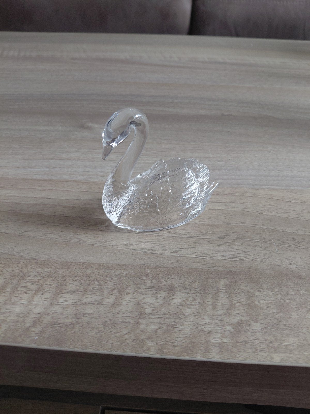 Glazen Zwaan Decoratiebeeldje, Ophalen of Verzenden