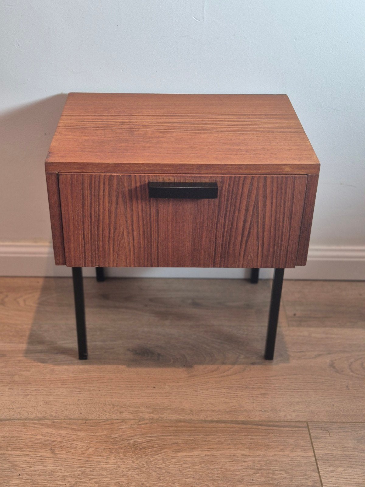 Origineel Simpla Lux kastje,teak,  jaren 60/70, Ophalen, Gebruikt, Minder dan 45 cm, Minder dan 55 cm