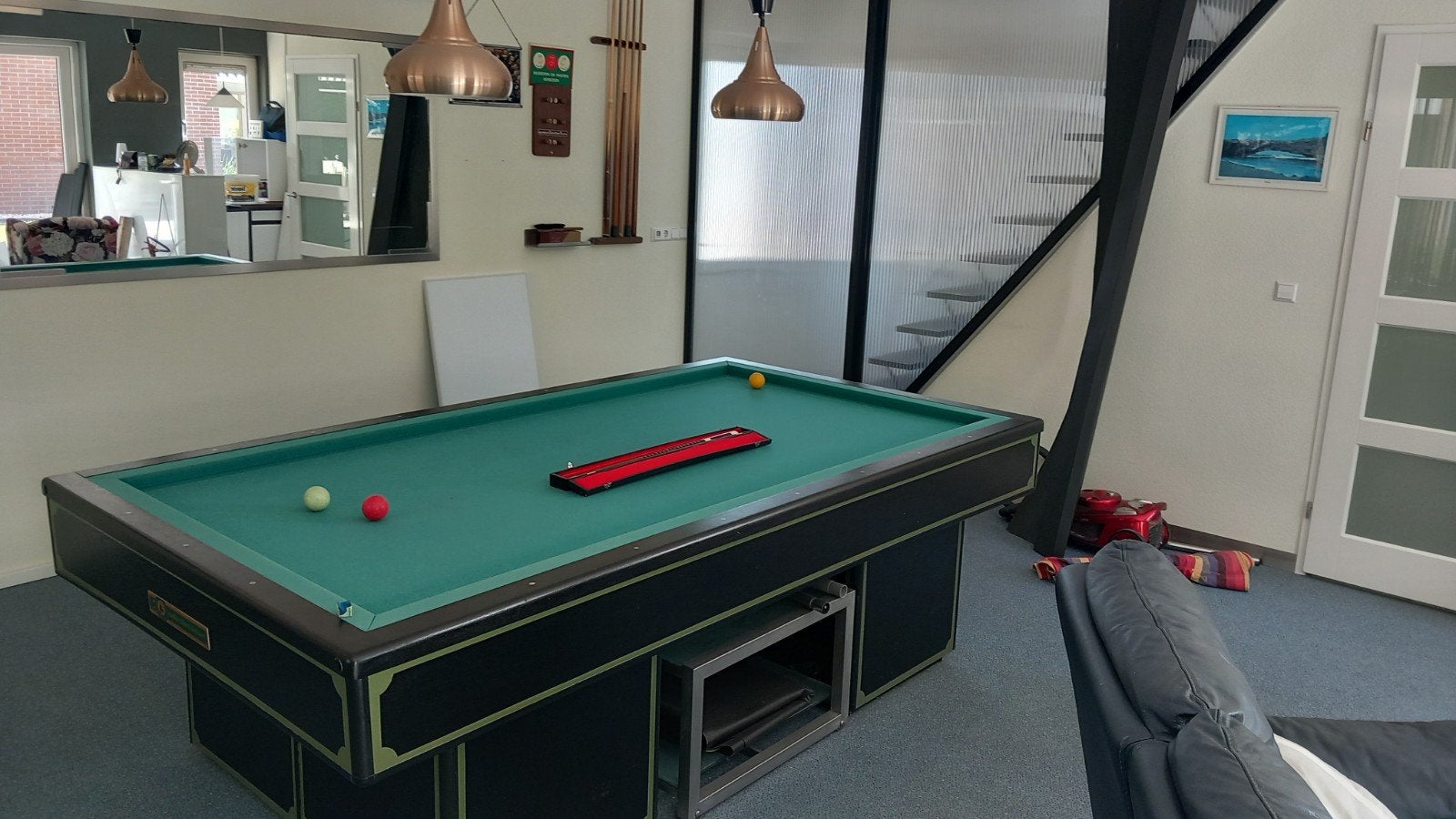 Eureka Biljarttafel Berlicum, Ophalen, Gebruikt, Biljarttafel