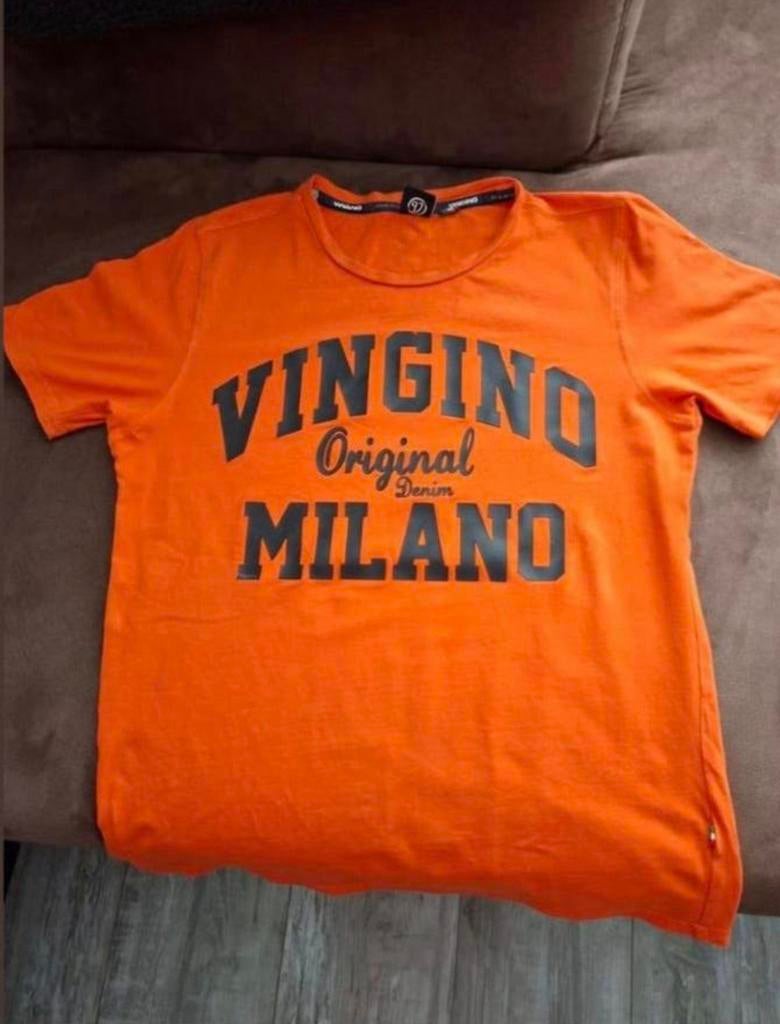 Vingino T-shirt oranje maat 164 - Leuk voor Koningsdag!, Ophalen of Verzenden, Overige maten, Oranje