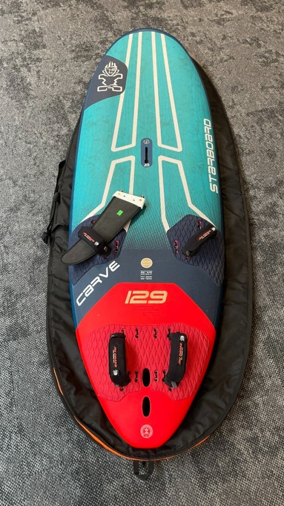Starboard Carve 129l Wood Sandwich 2025 incl. Fin/Boardbag, Niet ingevuld, Niet ingevuld, Niet ingevuld