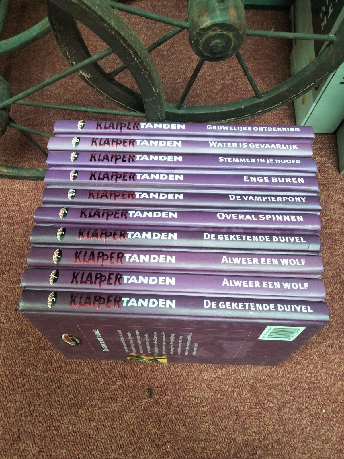 Klapper tanden boeken, Ophalen of Verzenden, Zo goed als nieuw