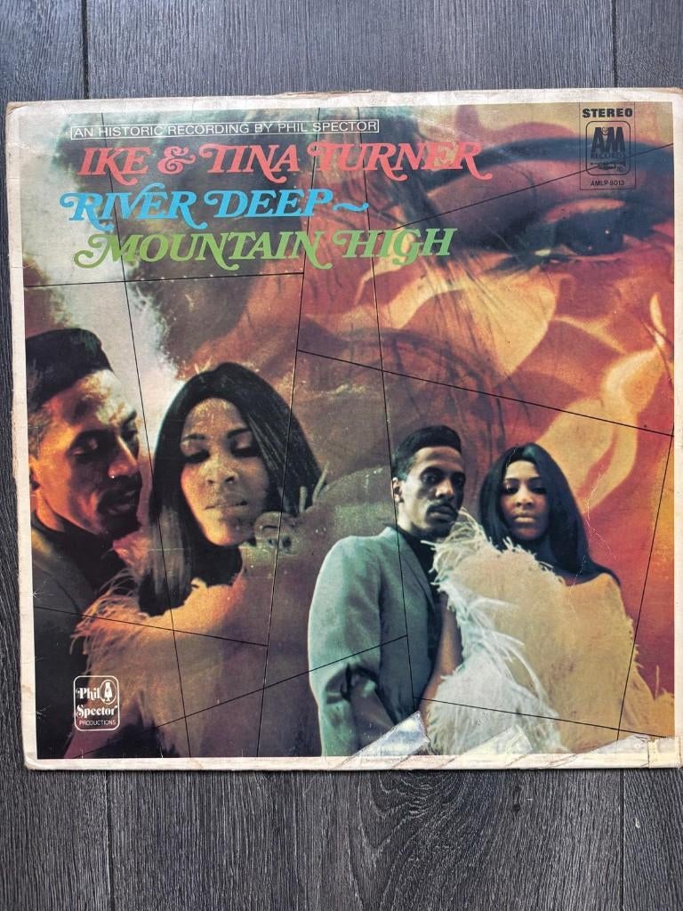Ike & Tina Turner - River Deep, Mountain High - LP (vinyl), Gebruikt, Inclusief binnenhoes, Ophalen of Verzenden, 12 inch