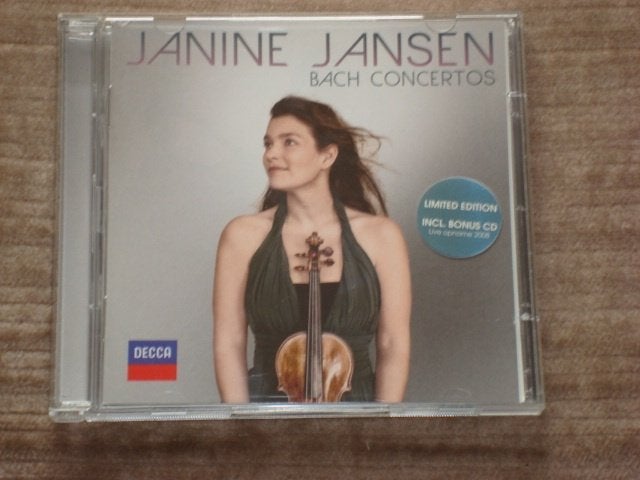 Janine Jansen..Bach Concertos..Limited edition..+ Bonus CD!., Kamermuziek, Ophalen of Verzenden, Zo goed als nieuw, Classicisme