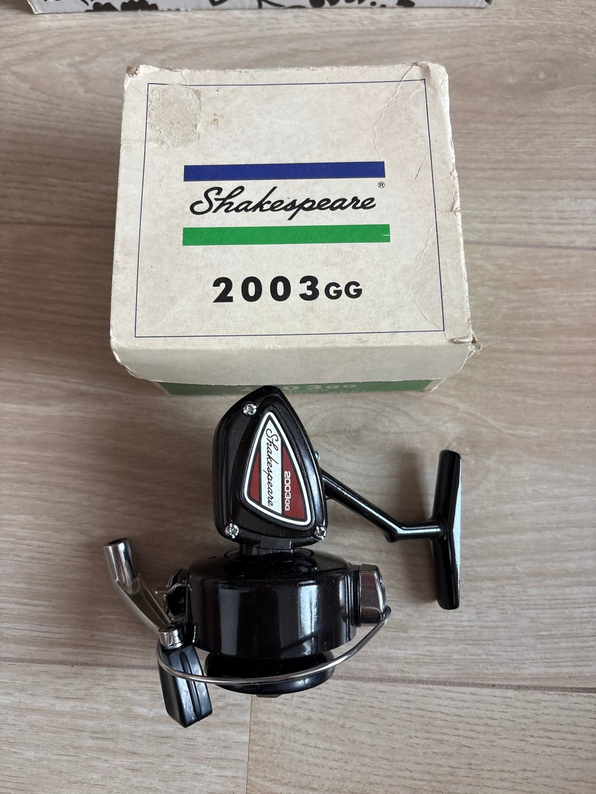 Shakespeare 2003GG Vismolen - Vintage en Compleet, Ophalen of Verzenden, Zo goed als nieuw, Molen