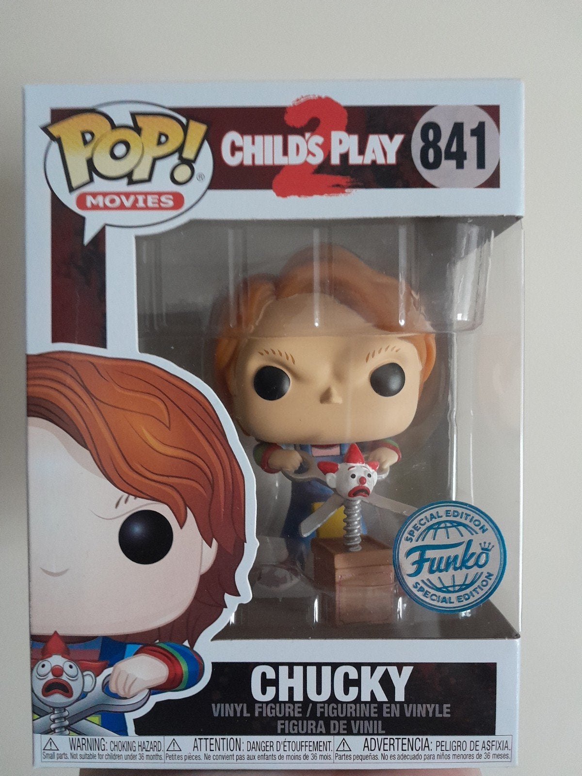Funko Pop! Child's play 2 chucky poster (special edition!), Verzamelen, Ophalen, Nieuw