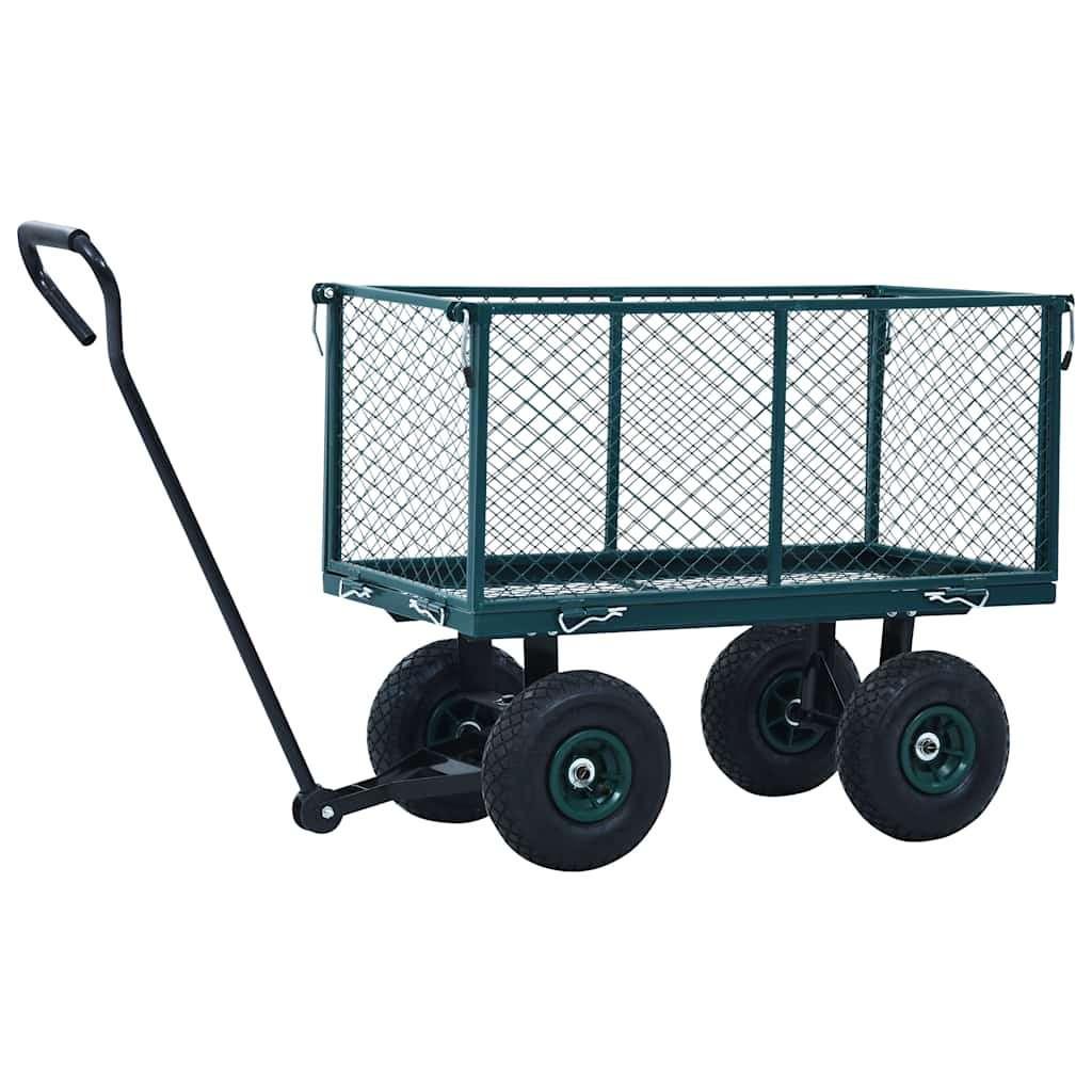 Bolderkar transportwagen groen 350 kg GRATIS BEZORGD!, Verzenden, Nieuw, Nvt, Nvt