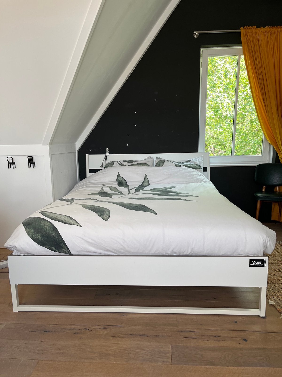 Ikea bedframe incl lattenbodem en matras, zo goed als nieuw!, Huis en Inrichting, Ophalen, Overige materialen, Tweepersoons, Zo goed als nieuw