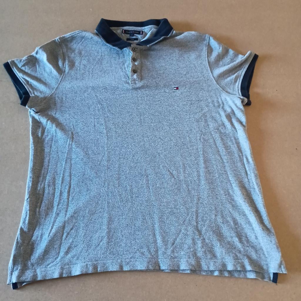 tommy Hilfiger, Kleding | Heren, T-shirts, Tommy Hilfiger, Overige maten, Ophalen of Verzenden, Grijs
