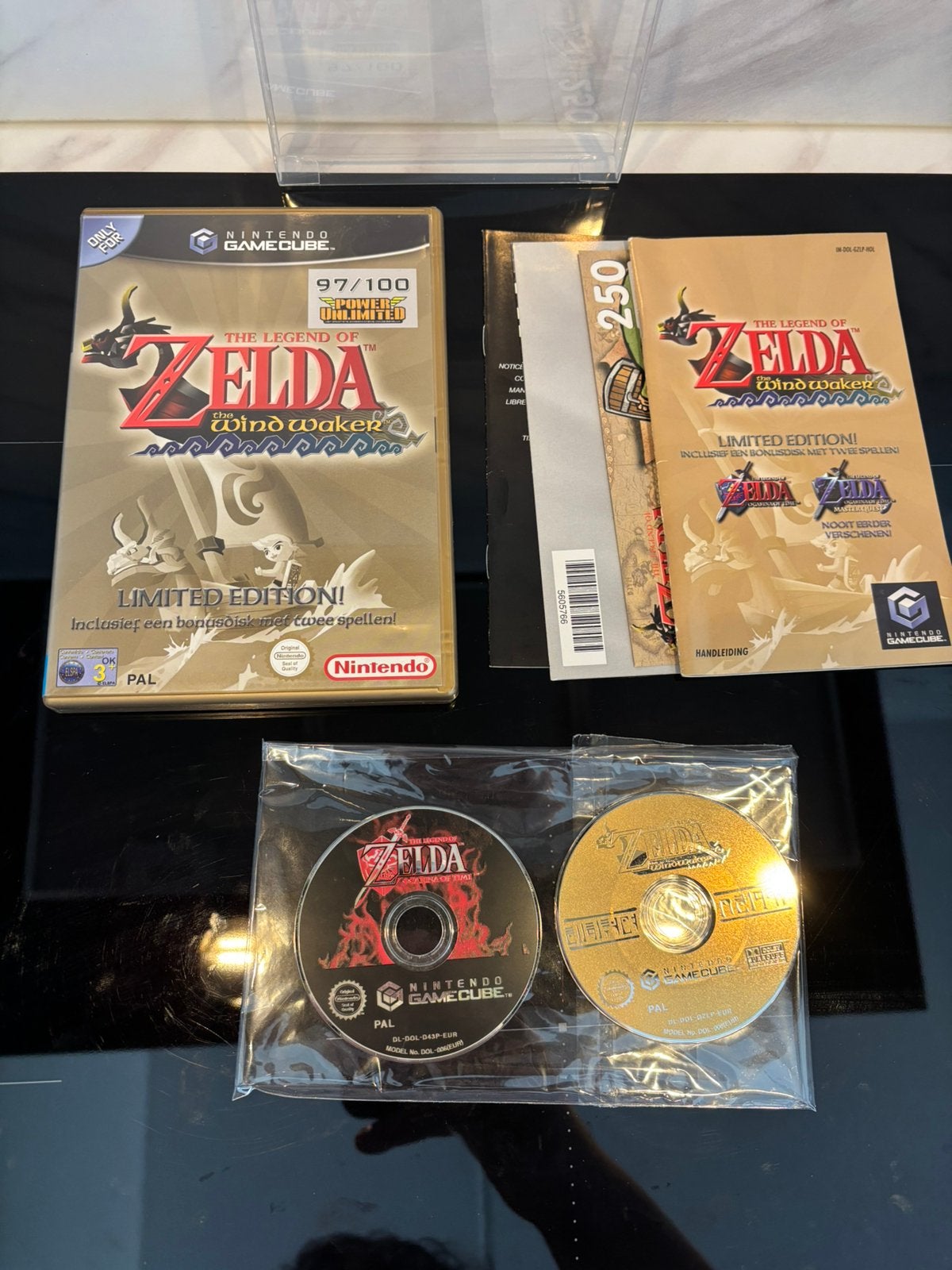 Nintendo Gamecube Wind Waker [Limited Edition], Avontuur en Actie, 1 speler, Ophalen of Verzenden, Zo goed als nieuw