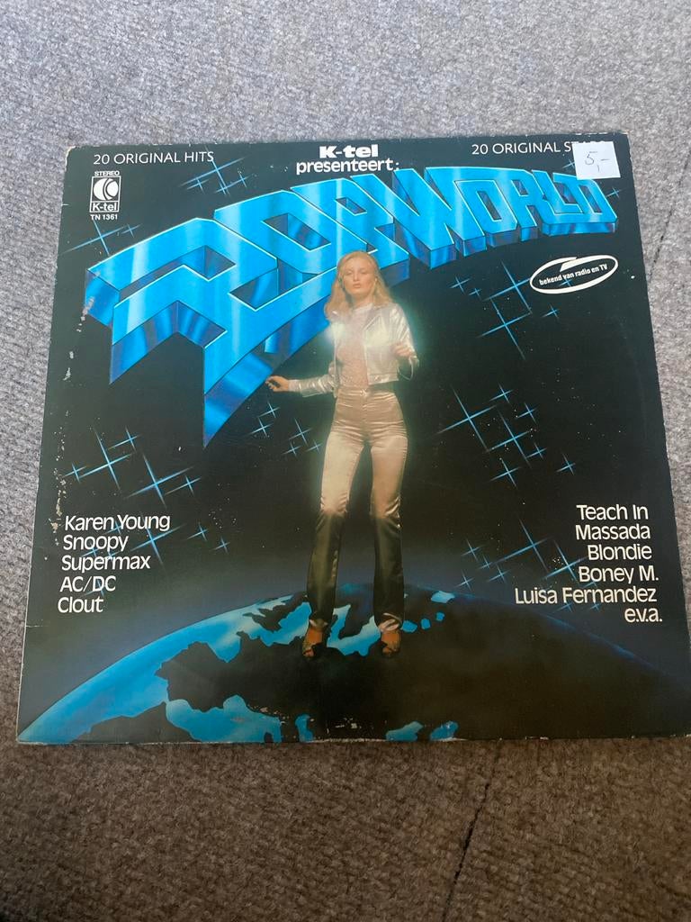 K-tel Starworld LP - Diverse artiesten, 20 Original Hits, Cd's en Dvd's, Vinyl | Verzamelalbums, Ophalen of Verzenden, Complilatie