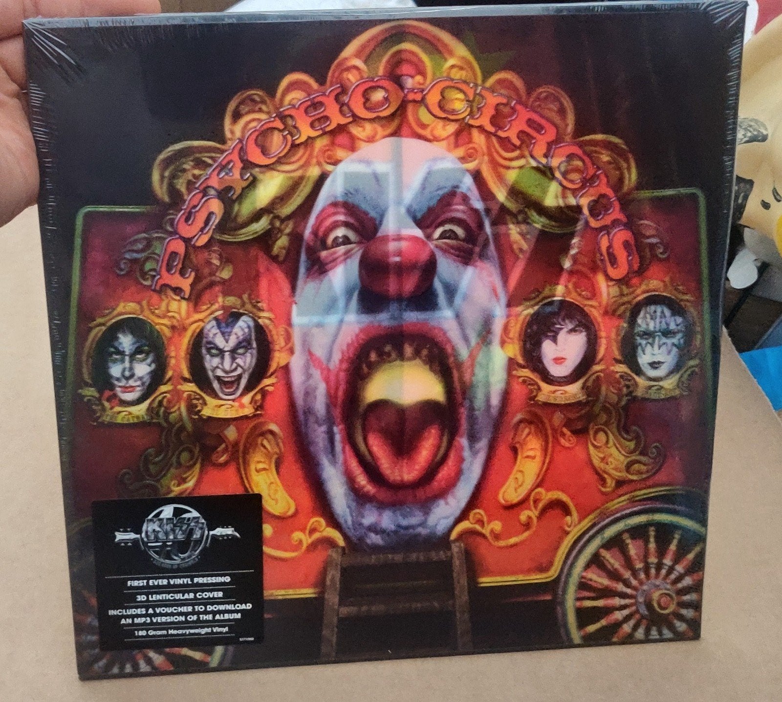 lp Kiss Psycho circus kissteria lp, Ophalen of Verzenden