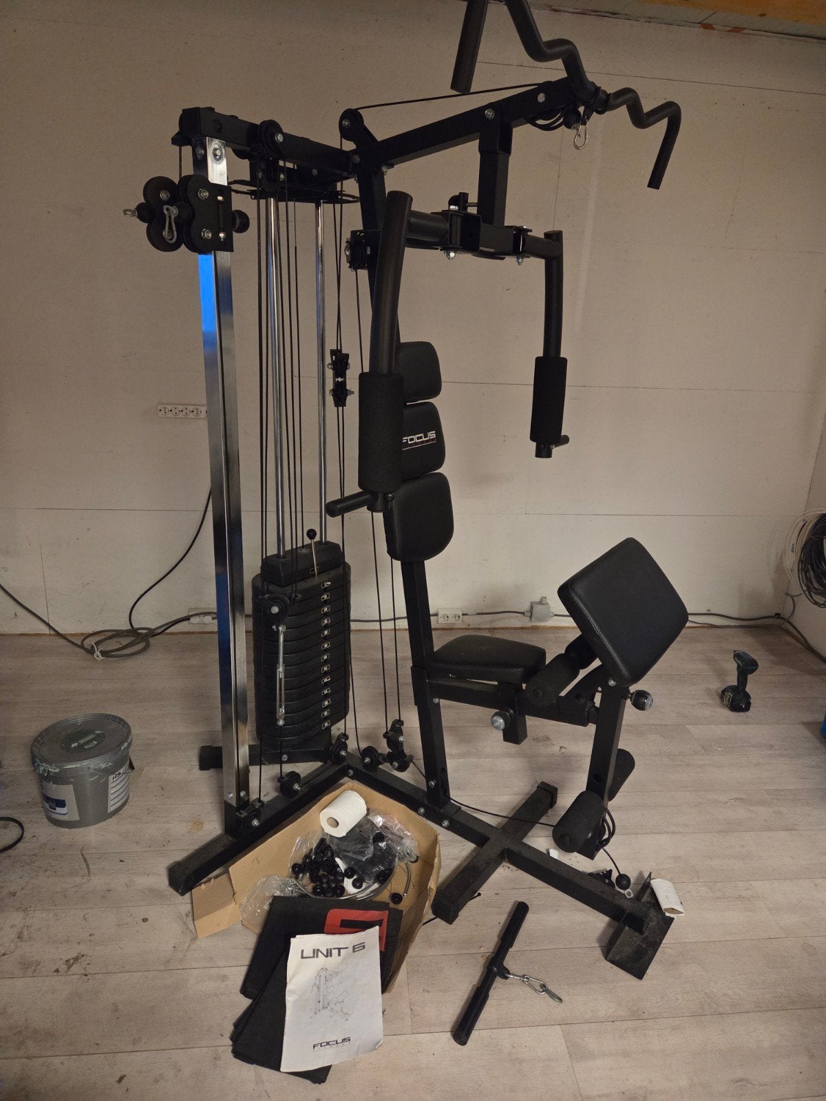 focus fitness unit 6 multifunctioneel home gym, Ophalen, Zo goed als nieuw, Benen, Overige typen