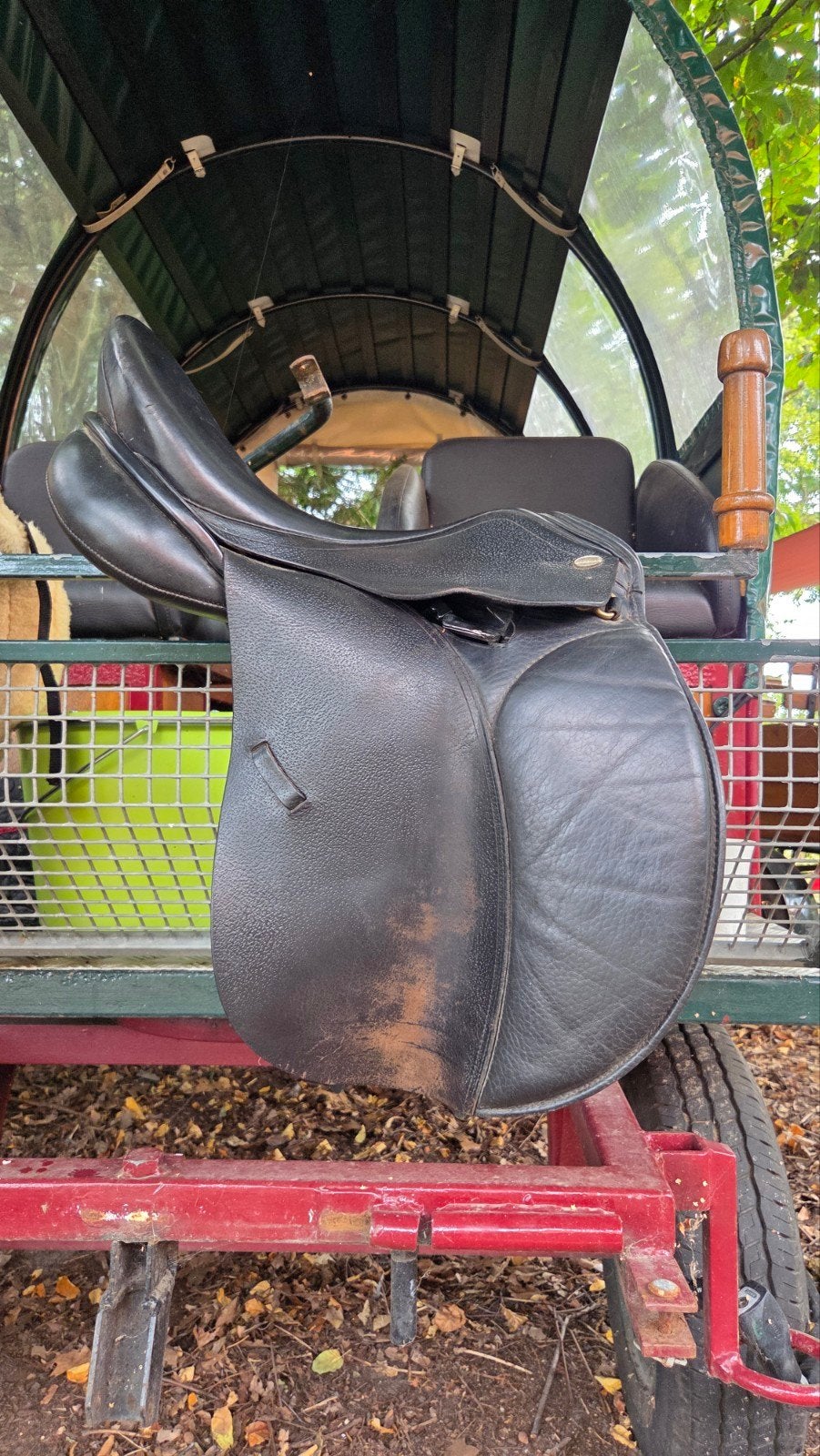 Euroriding zadel, Dieren en Toebehoren, Paarden en Pony's | Zadels, Ophalen of Verzenden, Gebruikt, Euroriding, Dressuur
