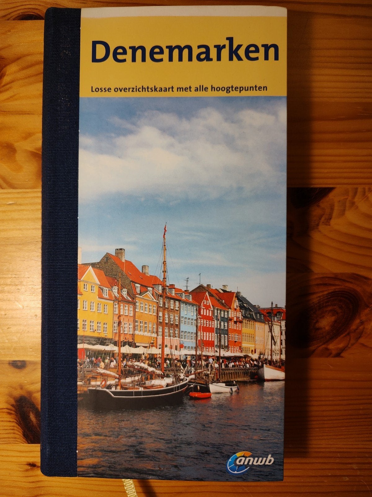 ANWB Reisgids Denemarken met overzichtskaart, Europa, Ophalen of Verzenden, Zo goed als nieuw, Reisgids of -boek