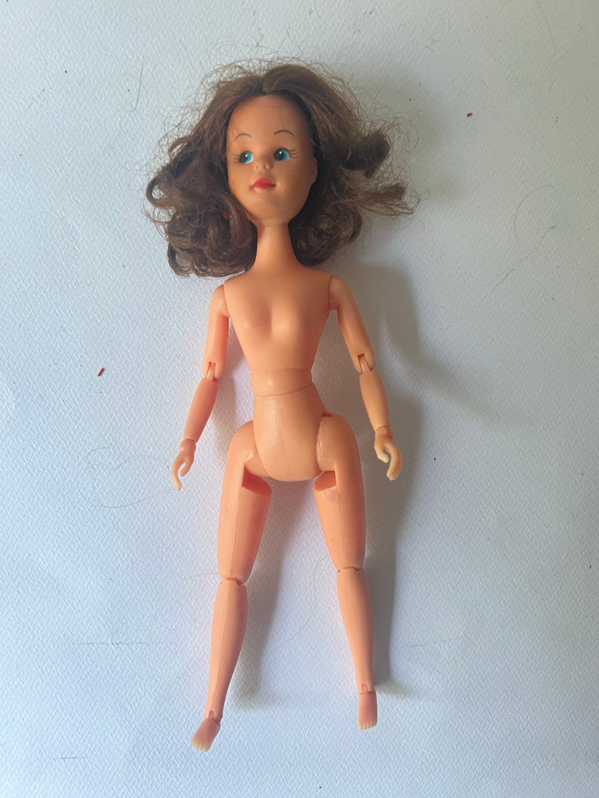 Vintage Sindy pop 036001x - Jaren '70 verzamelobject, Ophalen, Gebruikt, Pop